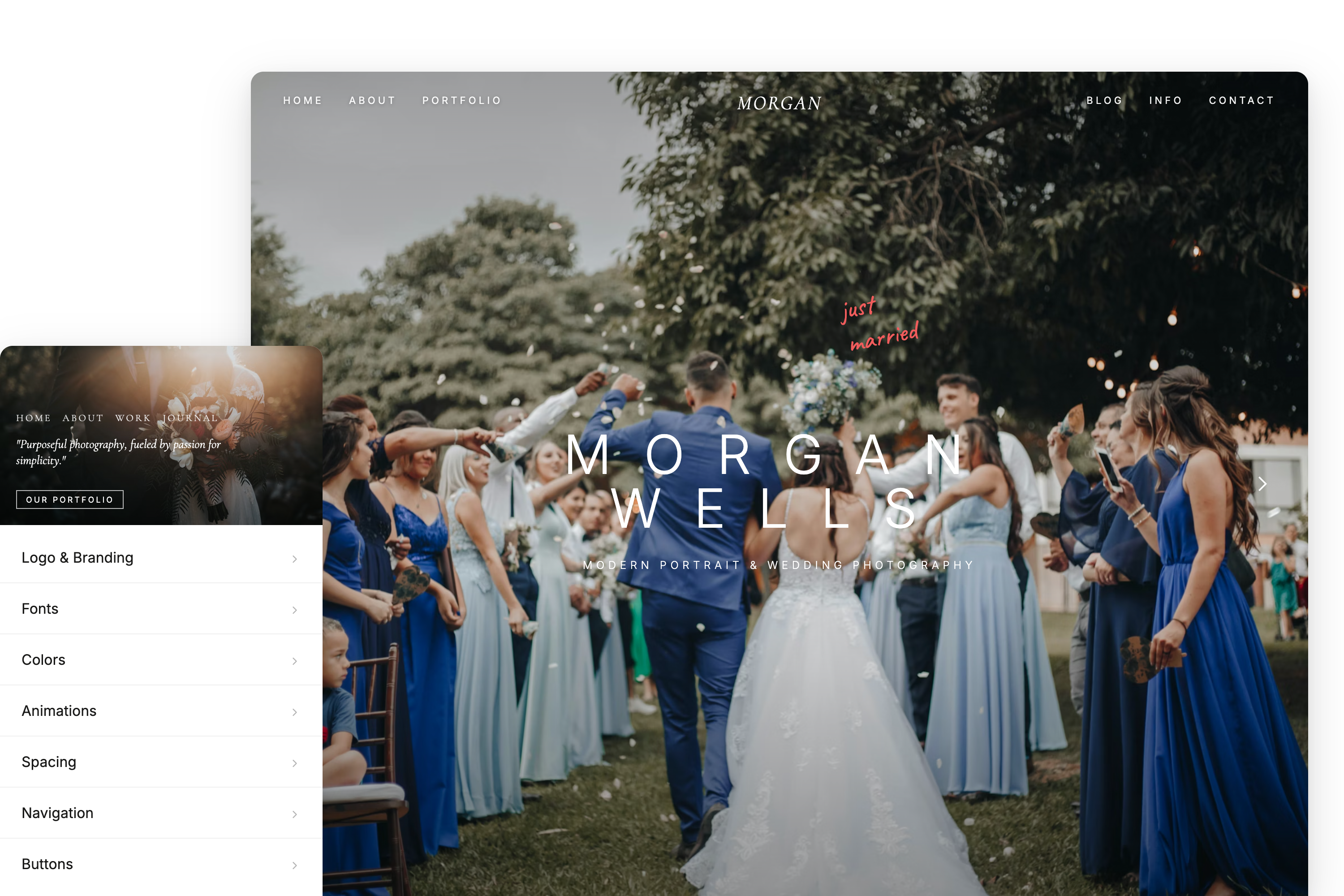 Field & Folk portfolio website built with ctrl.studio: editorial layout, featured shoots strip.